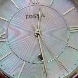 Fossil Jacqueline Tan Leather Watch 🖤